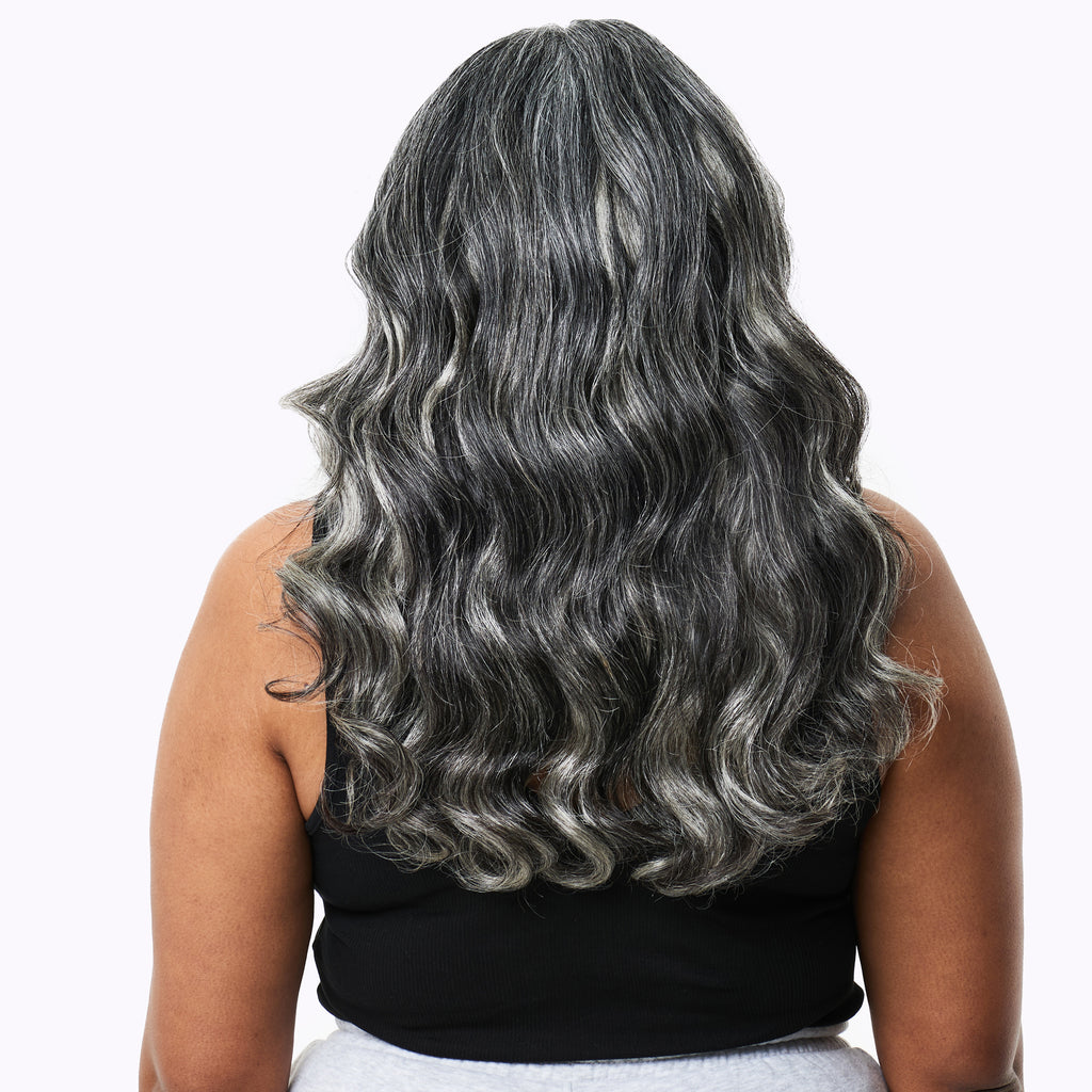 GreyScale Body Wave Clip-ins
