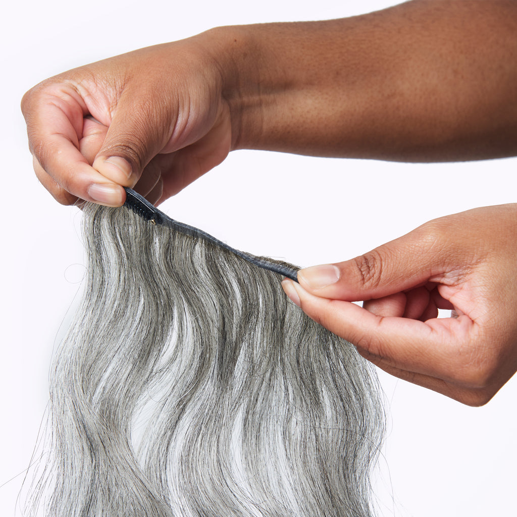 GreyScale Body Wave Clip-ins